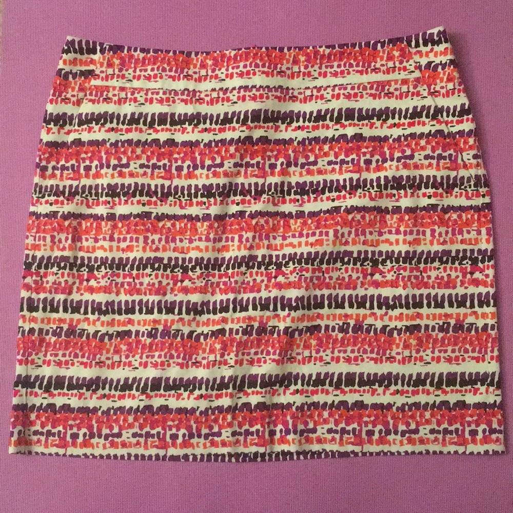 Colorful Striped Skirt